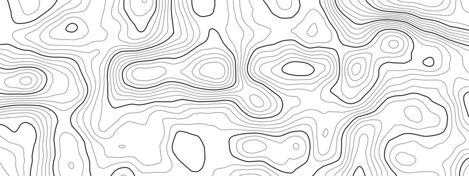 Ocean radar map with nautical chart and topographic vector. Pattern for navigation background and gps design world sea. Bottom topography through sonar floor graphic on modern illustration.