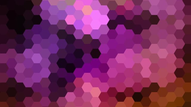 interlocking colored geometric shapes changing abstract motion background, mosaic pattern, commonly used for digital signage, VJ loops, and web design textures
