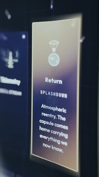 Final Return phase of a completed space mission