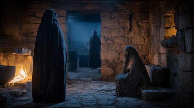 Saul seeks guidance in secret at Endor, showing how fear and disobedience lead people away from trusting God and into deeper darkness and confusion
