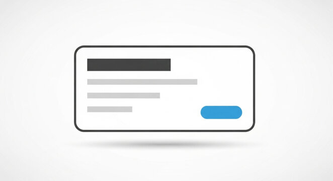 Modern credit card icon with digital payment information.