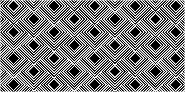 seamless lapping pattern with blue stripes square overlapping fabric textile, abstract wall decoration diamond texture background.