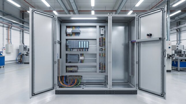 PLC Control Cabinet Industrial Automation System