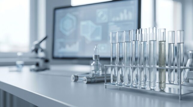 Turbidity Testing Test Tubes Water Analysis