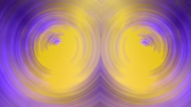 Kreisf&ouml;rmige wirbelnde Lichtbewegung mit gelbem  Farbschimmer, Fokus, starke Tiefenwirkung und Fluchtpunkt, Bewegung, Hypnose, &Uuml;bergang, Energie, Resilenz, Rotation, futuristische Technologie