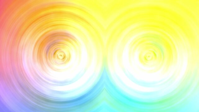 Kreisf&ouml;rmige wirbelnde Lichtbewegung mit gelbem Farbschimmer, Fokus, starke Tiefenwirkung und Fluchtpunkt, Bewegung, Hypnose, &Uuml;bergang, Energie, Resilenz, Rotation, futuristische Technologie