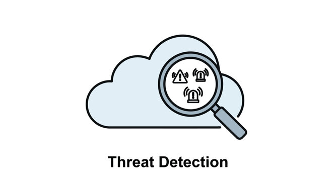 Cloud security threat detection system.