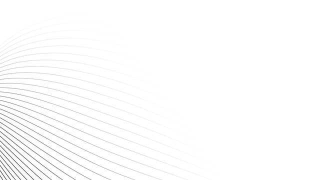 Minimalist Black Radial Curved Lines Background For Stylish Architectural Concept Sketches And Contemporary Design Layouts