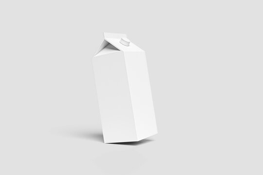 Milk Box Mockup
