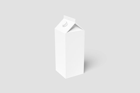 Milk Box Mockup