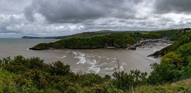Views around the town of Fishguard, Pembrookshire, Wales