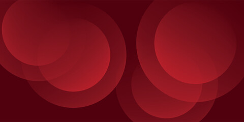 Obraz premium Red abstract background. Dynamic shapes composition. Eps10 vector