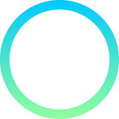 Naklejka premium circle circle circle blue round frame circle circle circle
