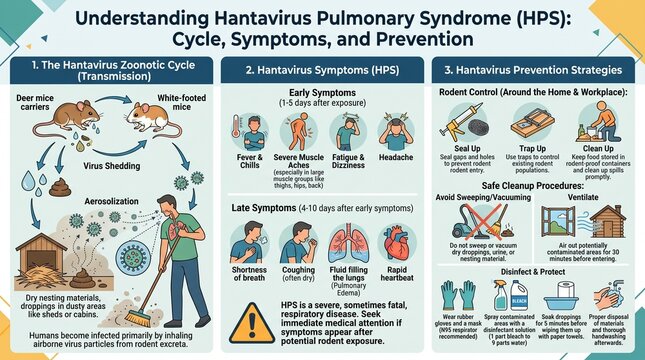 Hantavirus Zoonotic Cycle Symptoms And Prevention
