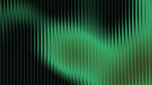 Emerald Serenity: An abstract composition of vertical lines in varying shades of emerald green and dark, creating a sense of depth and tranquility.