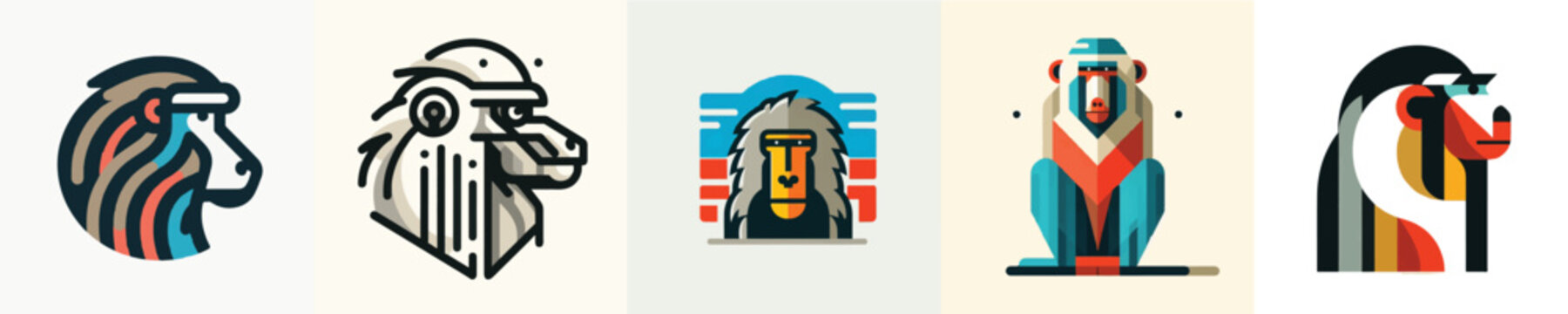 Baboon Vector Illustration