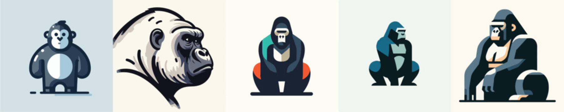 Gorilla Vector Illustration