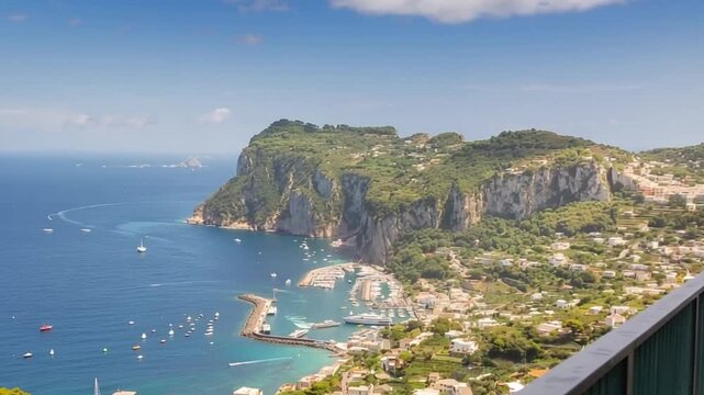 Amalfi Coast, Mediterranean Sea, Italy.