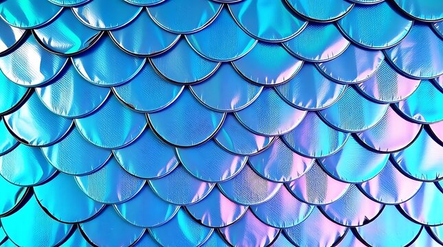 iridescent blue and purple mermaid scale texture background