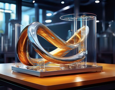 titanium strength test transparent stress testing showing titanium s superior strength metal bending but not breaking aerospace applications visible materials lab