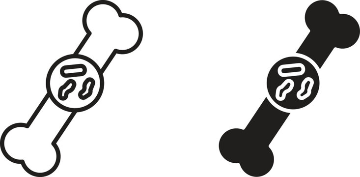 Multiple myeloma icon collection. Minimal icon and symbol