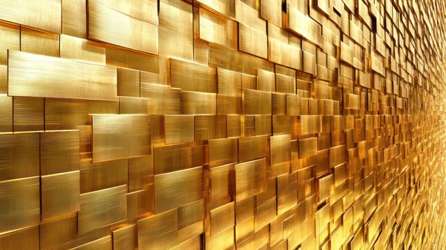 Golden background. Gold texture. Beatiful luxury and elegant gold background. Shiny golden wall texture