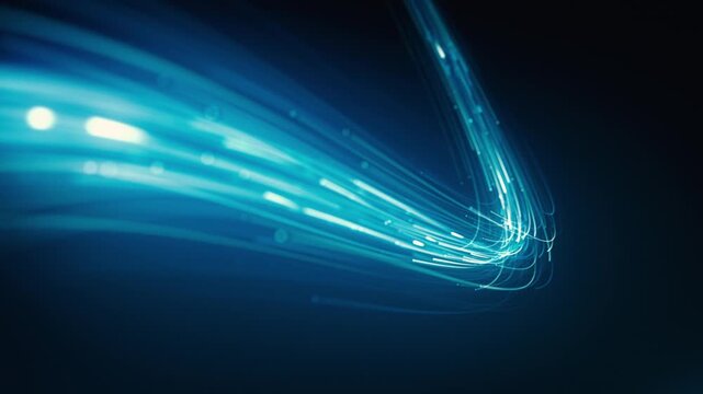Swirl Curved Digital Light Particles Background
Abstract  curved swirling technology background of a trail of digital light energy particles flowing elegantly and smoothly into space