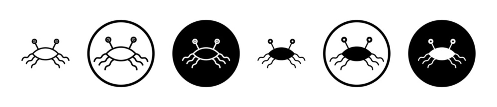 Spaghetti Monster Flying icon, template for graphic or web design. vector illustration