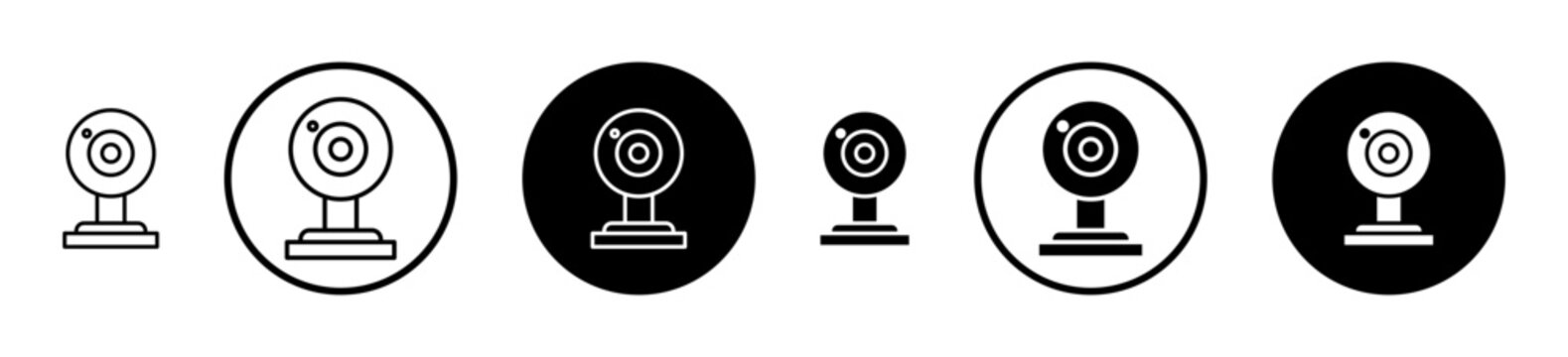 Webcam icon, template for graphic or web design. vector illustration