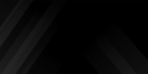 Obraz premium Black abstract background. Elegant dark diagonal shape elements. Modern luxury grey gradient graphic design.
