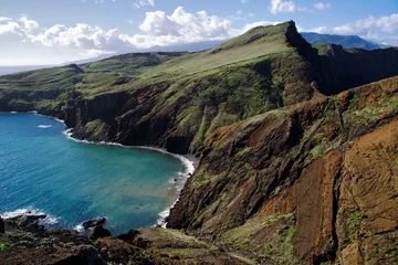 Ponta de São Lourenço Hidden Cove with Turquoise Water and Volcanic Cliffs © Stefan