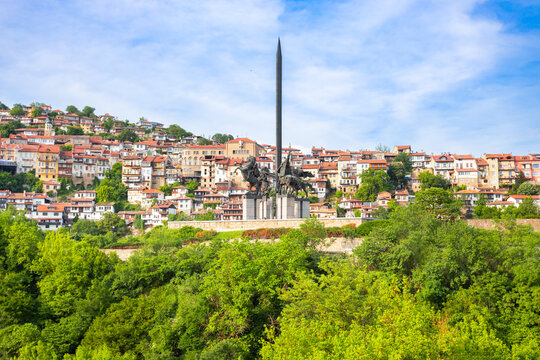 Assen Dynasty Monument in Veliko Tarnovo, Bulgaria