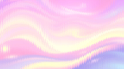 Fototapeta premium Pastel colored abstract background with wavy lines and soft gradient, for web and graphic design
