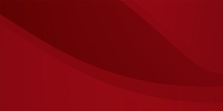 Abstract Geometric modern with Red color wave background for template. background for posters, placards, brochures, banners, headers, covers