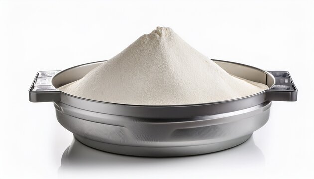 flour bin large capacity flour bin for organized and fresh storage of flour isolated on white background