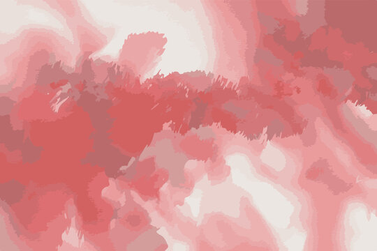 Abstract background featuring soft blends of red and white, resembling watercolor brushstrokes or diffused paint.