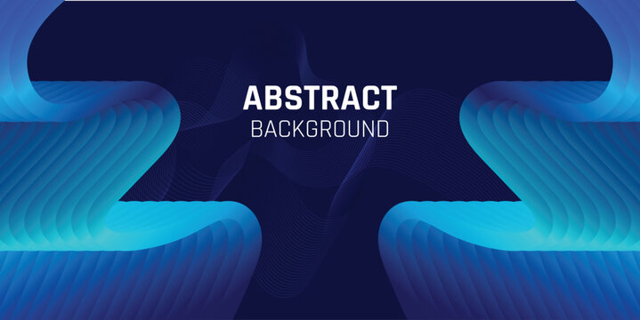 Abstract background with blue shapes and gradient effect