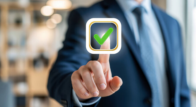 Final project approval and electronic contract verification through secure online voting interface for strict regulatory compliance and software security in international trade deal