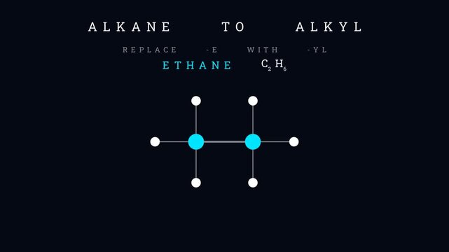 Alkane to Alkyl Transition