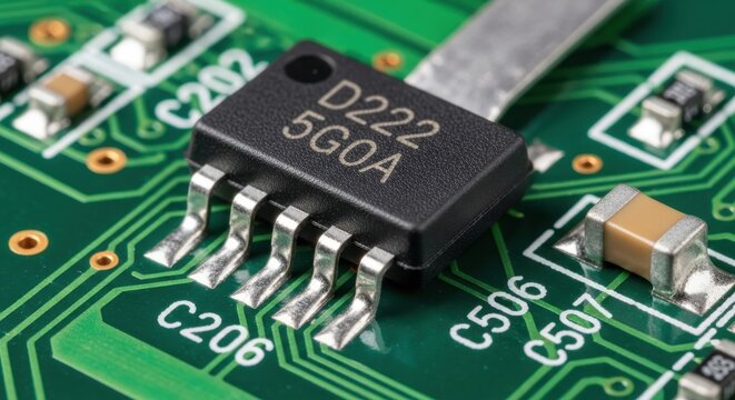  a high detail macro photograph of a black rectangu