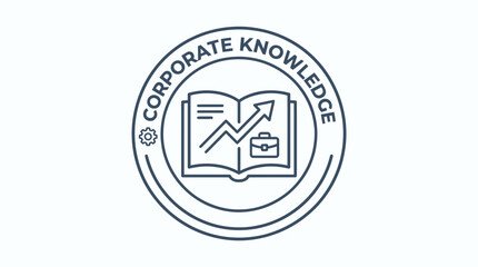 Obraz premium Corporate Knowledge Sharing in a Modern Office Environment