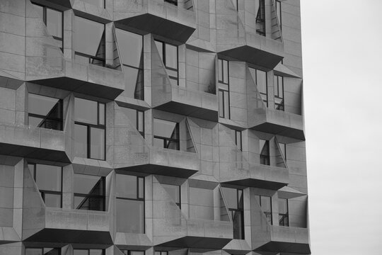 Exterior de un edificio de la ciudad de Copenhague