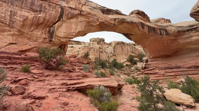 Hickman Bridge Trail in Capitol Reef, Utah