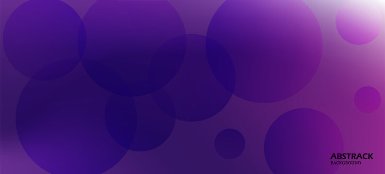 Background minimalis abstract dengan gradasi warna ungu dan magenta, lingkaran transparan bertumpuk, suasana modern futuristic yang lembut dan elegan untuk wallpaper premium.