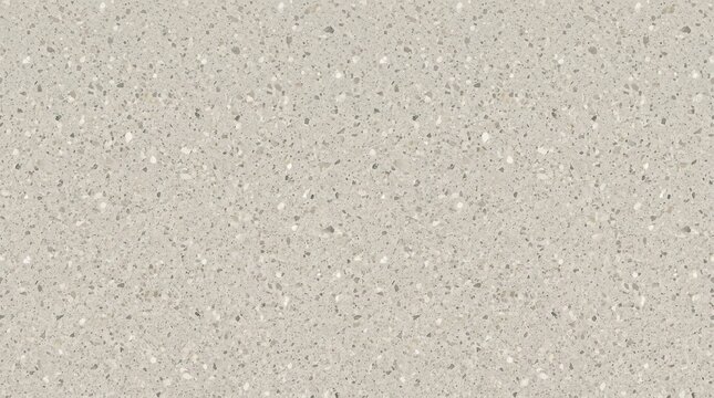 Neutral Speckled Quartz Surface, Light Beige Stone Texture, Modern Countertop Material, Seamless Background Pattern for Interior Design and Architecture