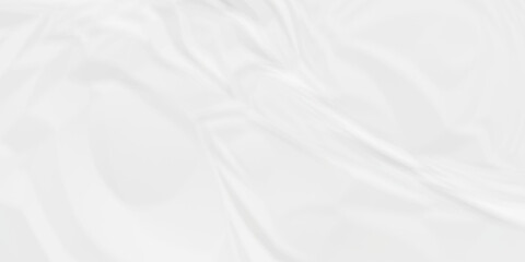 Obraz premium white crumpled paper pattern with wrinkled paper texture design. Rough natural canvas ripped pattern poster paper.