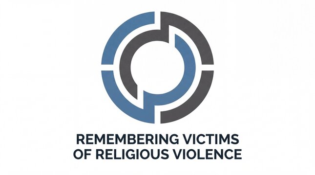 Logo for international day commemorating the victims of acts of violence based on religion or belief