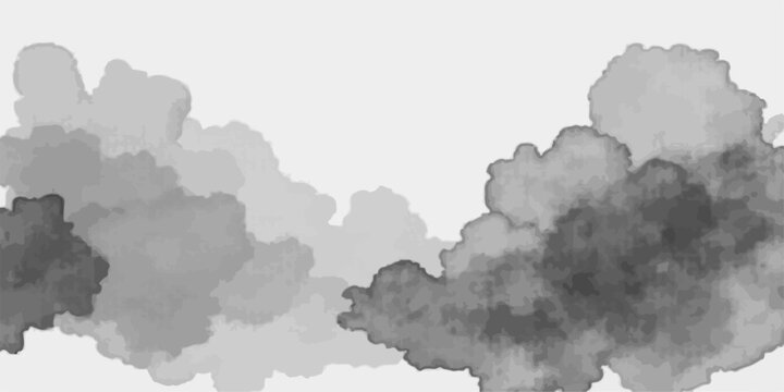 An abstract grunge background featuring an old paper texture blended with a bright summer sky of fluffy white cumulus clouds under a clear blue heaven