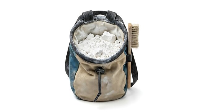 Climbing Chalk Bag with Chalk for Enhanced Grip