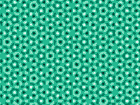 5-Fold Symmetric Quasicrystal Vector Background Pattern